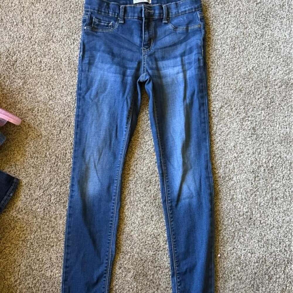 Jordache Super Skinny Jeans Size 12 Dark Wash Denim